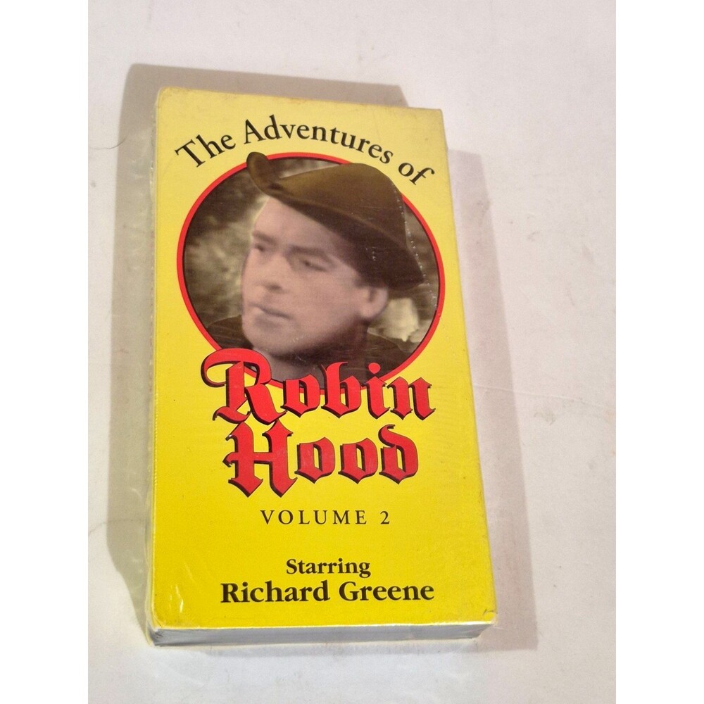 The Adventures of Robin Hood Vol.2 VHS Richard Greene #01002 CE Video New Rare
